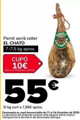 El Chato - Pernil Serrà Celler