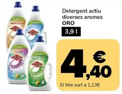 Oro - Detergent Actiu Diverses Aromes