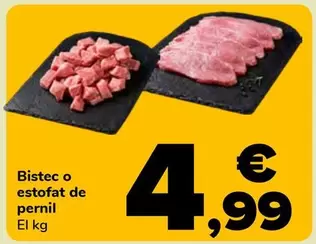Bistec O Estofat De Pernil