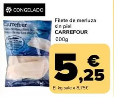 carrefour - Filete De Merluza Sin Piel