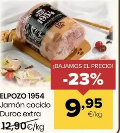 Elpozo -1954 Jamon Cocido Duroc Extra