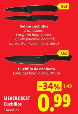 SilverCrest - Cuchillos