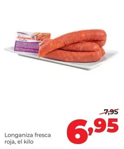 Alimerka - Longaniza Fresca Roja