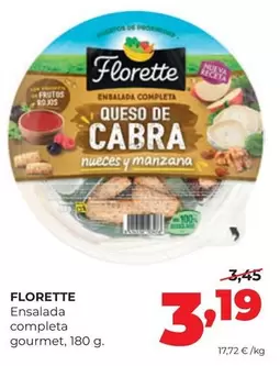 Florette - Ensalada Completa Gourmet