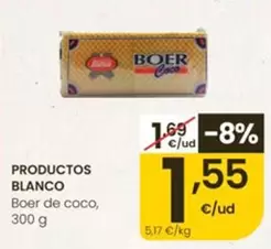 Productos Blanco - Boer De Coco