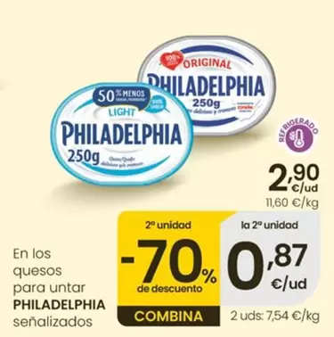 Philadelphia - En Los Queso Para Untar