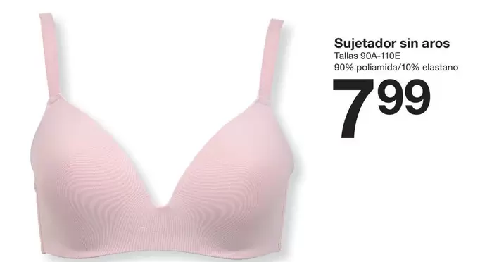 Zeeman - Sujetador Sin Aros