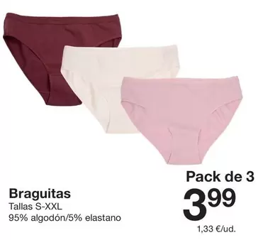 Zeeman - Braguitas