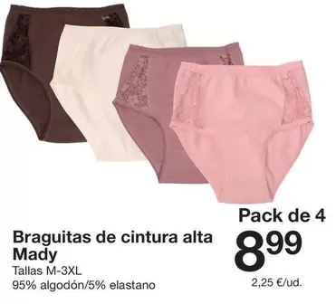Braguitas De Cintura Alta