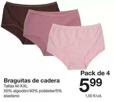 Zeeman - Braguitas De Cadera