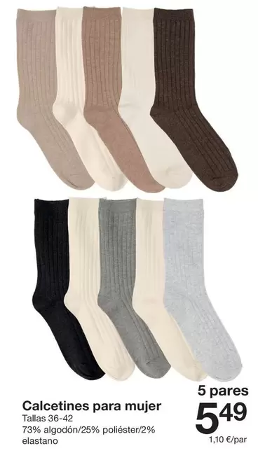 Calcetines Para Mujer