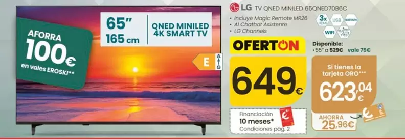Samsung - Qned Miniled 65QNED70B6C