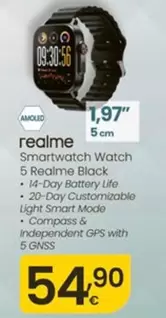 Realme - Smartwatch Watch 5 Black