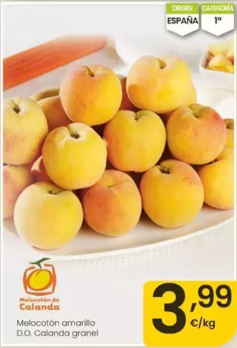 Melecoton Amarillo D.O. Calanda Granel