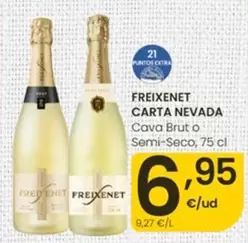 Freixenet - Carta Nevada Cava Brut O Semi-Seco
