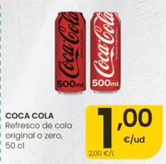 Coca-Cola - Refresco De Cola Original O Zero