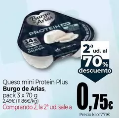 Burgo De Arias - Queso Mini Protein Plus