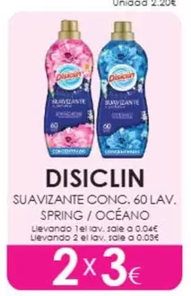 Disiclin - Suavizante Conc Spring/ Oceano