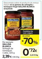 Gallina Blanca - Sofregit De Tomàquet I Ceba