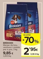 Brekkies - Menjar De Bou, Verdures I Cereals Per A Gos
