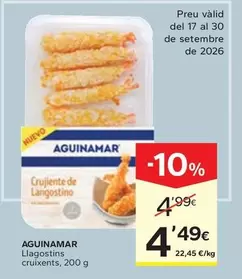 Aguinamar - Llagostins Cruixents