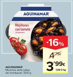 Aguinamar - Musclos Amb Salsa De Tomàquet