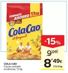 Cola Cao - Cacau Soluble Ecobossa