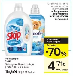 Skip/Mimosin - Les Gammes De Productes Senyalades