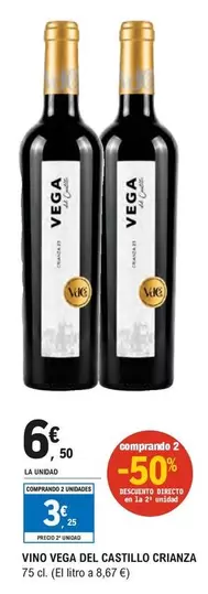 Vega Del Castillo - Vino Crianza
