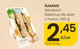 Naming - Sandwich Delicious De Atun Y Huevo