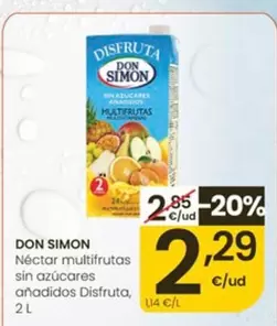 Don Simón - Nectar Multifrutas Sin Azucares Anadidos Disfruta