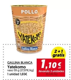 Gallina Blanca -  Yatekomo