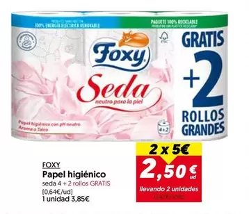 Foxy - Papel Higiénico