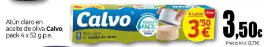 Calvo - Atun Claro En Aceite De Oliva