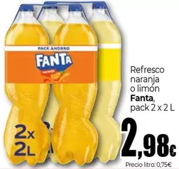 Fanta - Refresco Naranja O Limon
