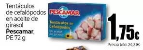 Pescamar - Tentáculos De Cefalópodos En Aceite De Girasol