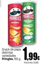 Pringles - Snack De Papa Distintas