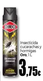 Oro - Insecticida Cucarachas Y Hormigas