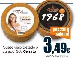 Cerrato - Queso Viejo Tostado O Curado 1968