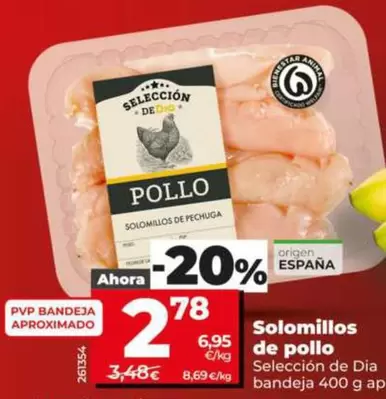 Seleccion De Dia - Solomillos De Pollo