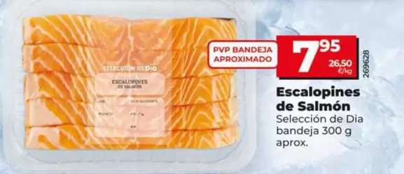Seleccion De Dia - Escalopines De Salmón 