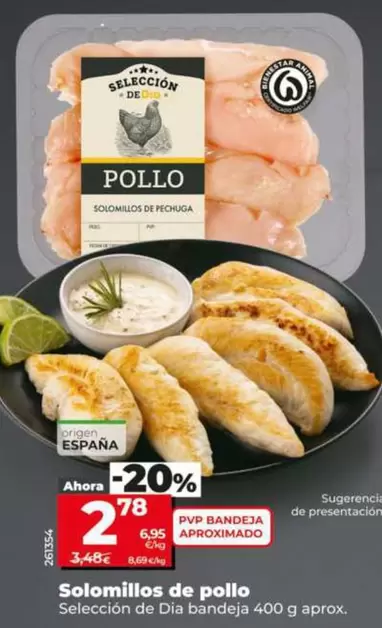 Seleccion De Dia - Solomillos De Pollo