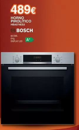 Bosch - Horno Pirolítico HBA574ES3