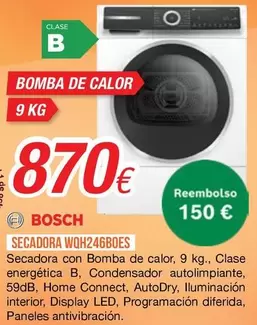 Bosch - Secadora WQH246BOES