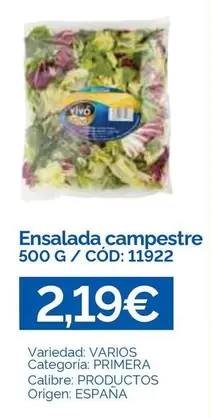 Ensalada Campestre