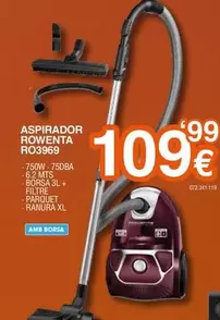 Rowenta - Aspirador RO3969