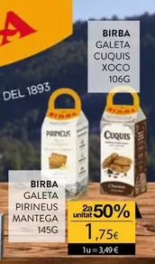 Birba - Galeta Cuquis Xoco