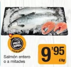 Salmón Entero O A Mitades