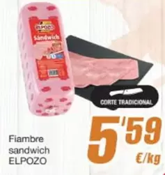 Elpozo - Fiambre Sandwich