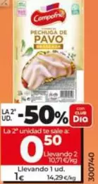 Campofrío - Pechuga De Pavo Braseada